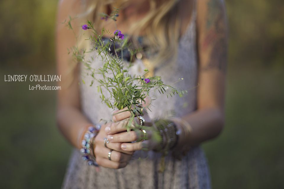 A double-exposure portrait from a styled session with Ashley and Ericka