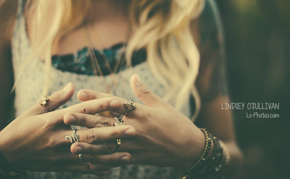 A moody, editorial portrait from Lindsey O's first fully styled session
