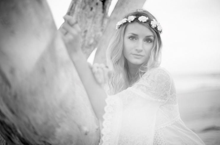 Free People styled shoot near the pier at Folly Beach, South Carolina