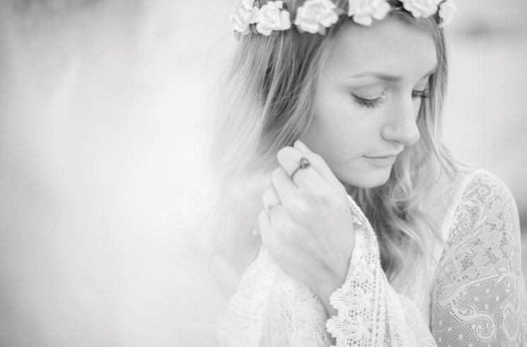 Golden hour styled shoot with Free People clothing at Folly Beach