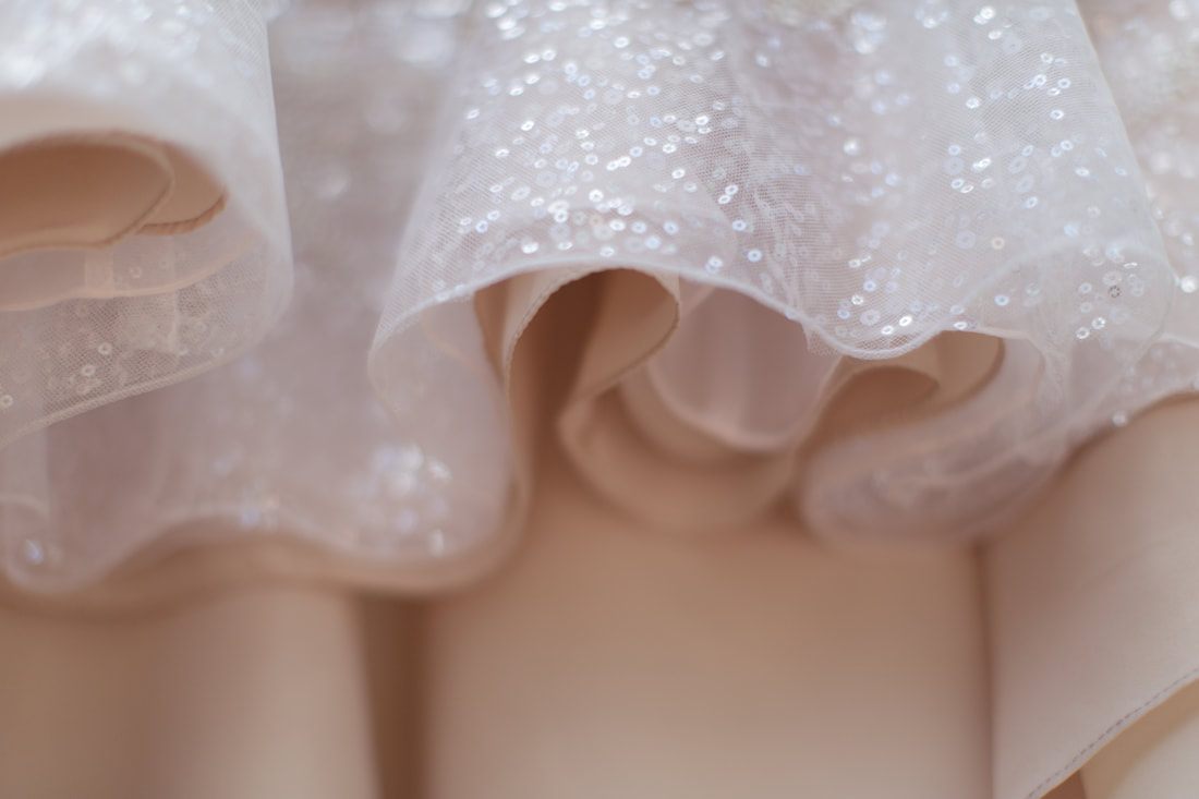 Detail shot from Sara and Dwayne's Charleston wedding day preparations.