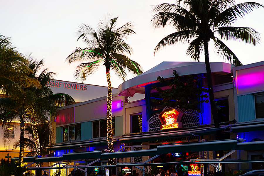 Downtown Miami architecture photographed on a city walk