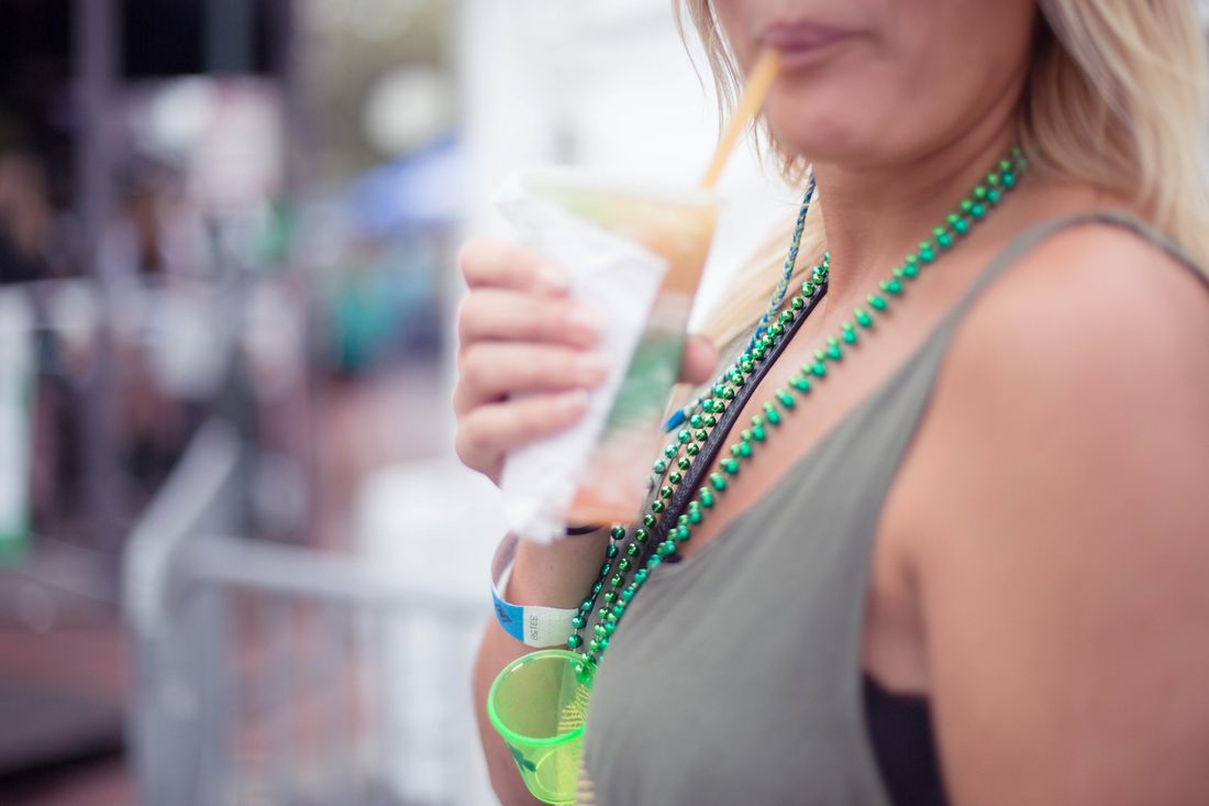 A lively crowd gathered in Savannah for the annual St. Patrick's Day celebration