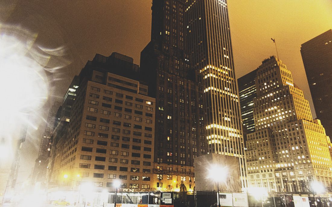 Final frame from a five-day trip to New York City