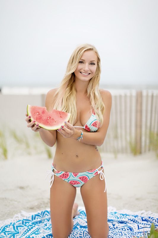Sun-drenched beach scene from a personal creative photo project