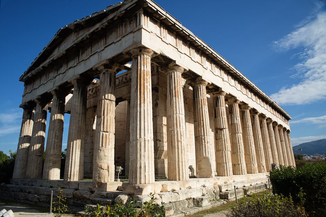 The Erechtheion and its Caryatid porch on the Acropolis, a different view