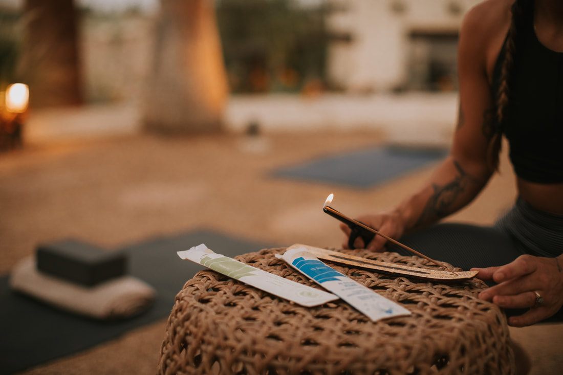 Styled flat lay of handmade gifts for Fairtribe Artisans e-commerce photography