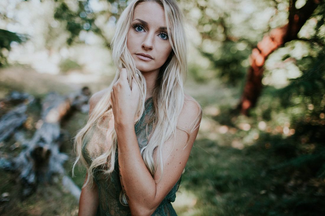 Free People brand collaboration photographed in the Pacific Northwest