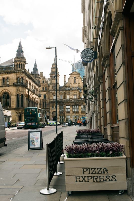 Manchester, England travel photo from a layover stop