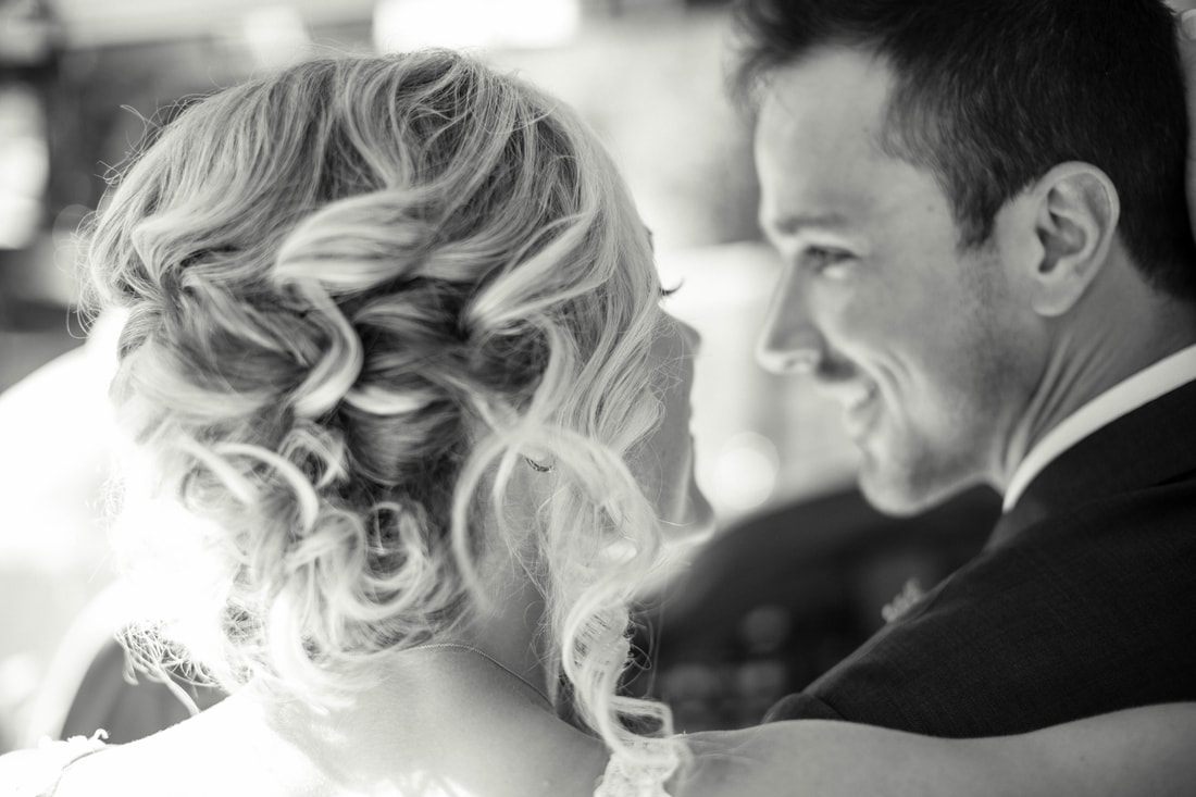 Close-up bridal portrait with Charleston's Spanish moss draped oaks in the background