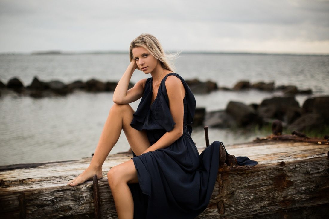 Detail shot from Audrey Smoak's styled beach session at Sullivan's Island