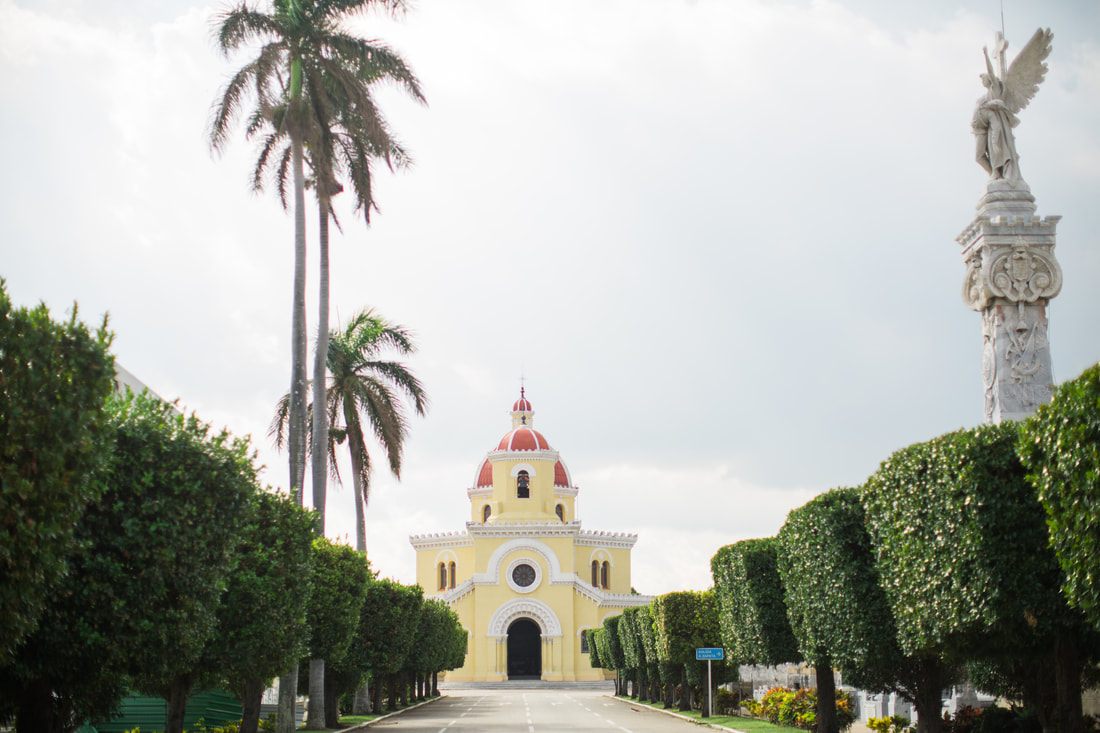 Golden Caribbean light over Havana's colonial architecture