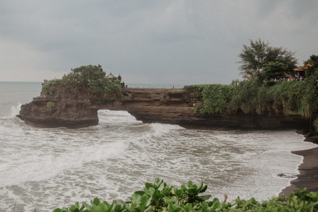 Ocean view along the Bali coastline near Kuta, another frame from the trip