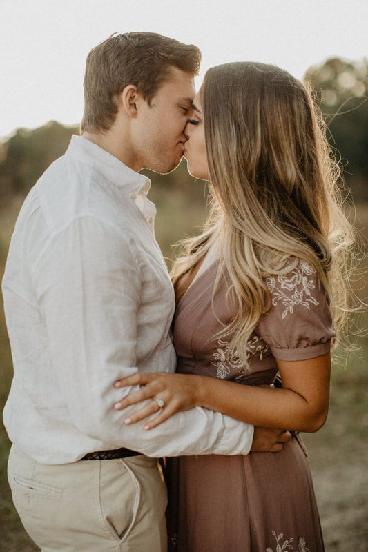 A detail shot from Chase and Mitch's Charleston engagement photoshoot.