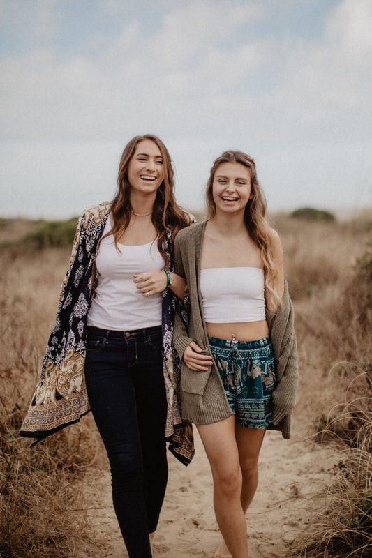 Styled flat-lay of The Elephant Pants clothing for the brand campaign.