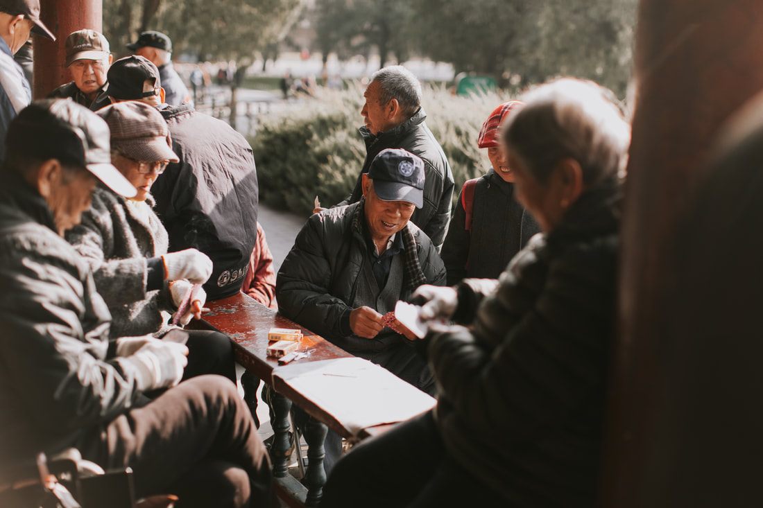 Hutong neighborhood streets in Beijing