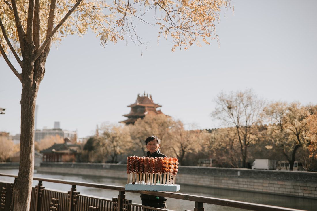Forbidden City architecture and courtyards in Beijing