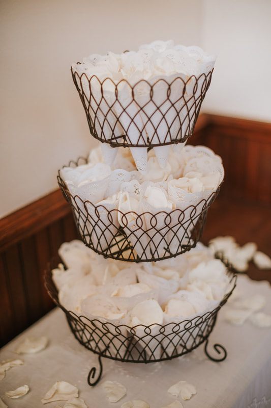 Detail shot of the wedding rings before the Orcas Island ceremony