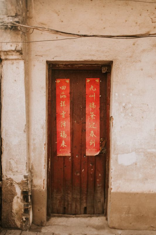 Canal-side street scene in Suzhou, known as the Oriental Venice of China