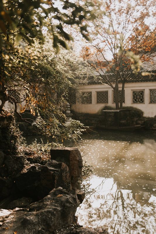 Stone bridge over one of Suzhou's historic canals