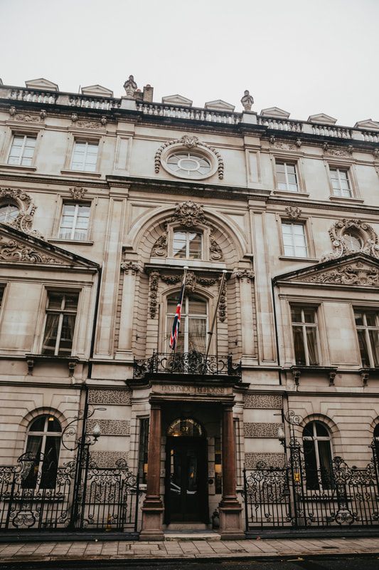 Vintage goods for sale at a London street market