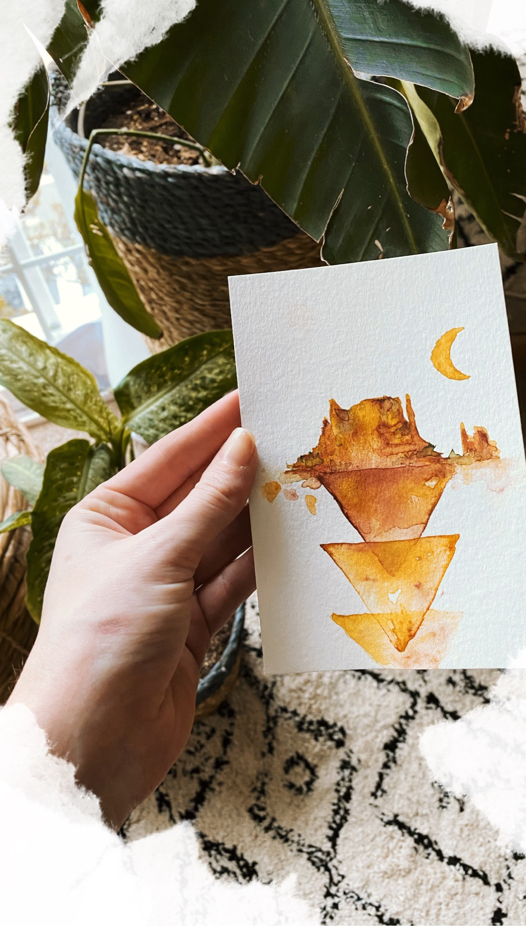 Closing piece from a series of daily quarantine watercolor experiments