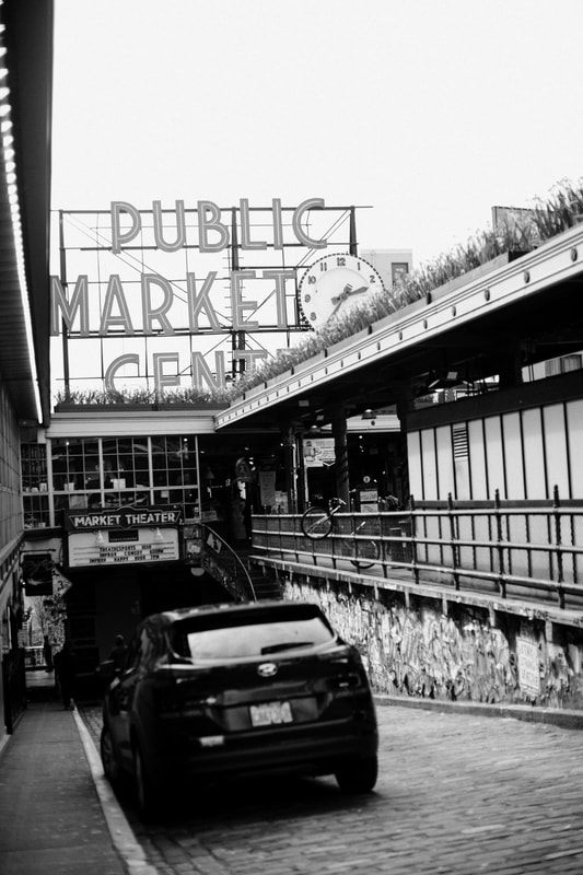 Encouraging hand-lettered sign in a Seattle window during quarantine.