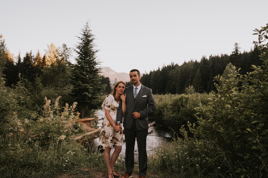 Candid laughter between Jesse and Yanah during their photo session