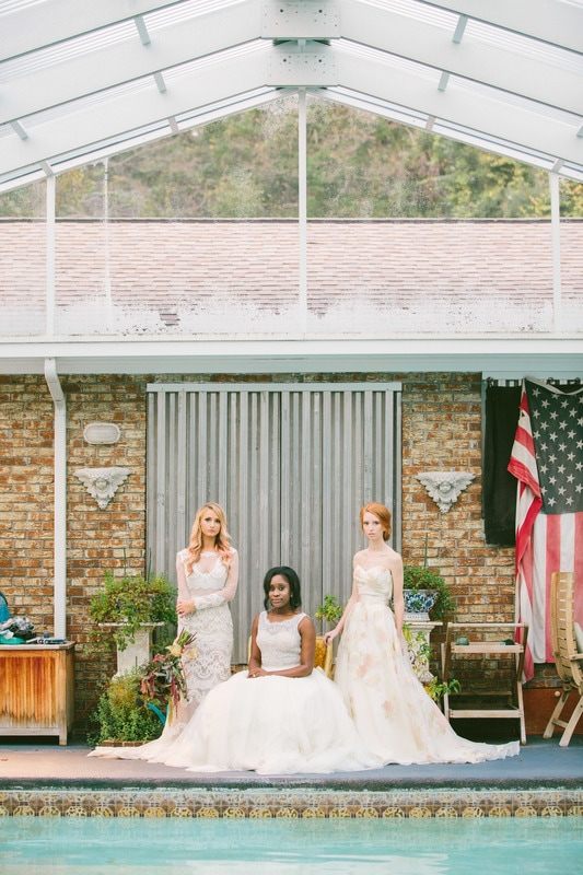 Model wearing a boho bridal look from Modern Trousseau for a fashion editorial