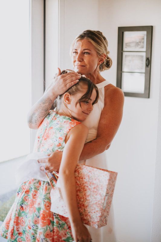 Tomi and Daniel sharing a close moment during their Moses Lake micro wedding.