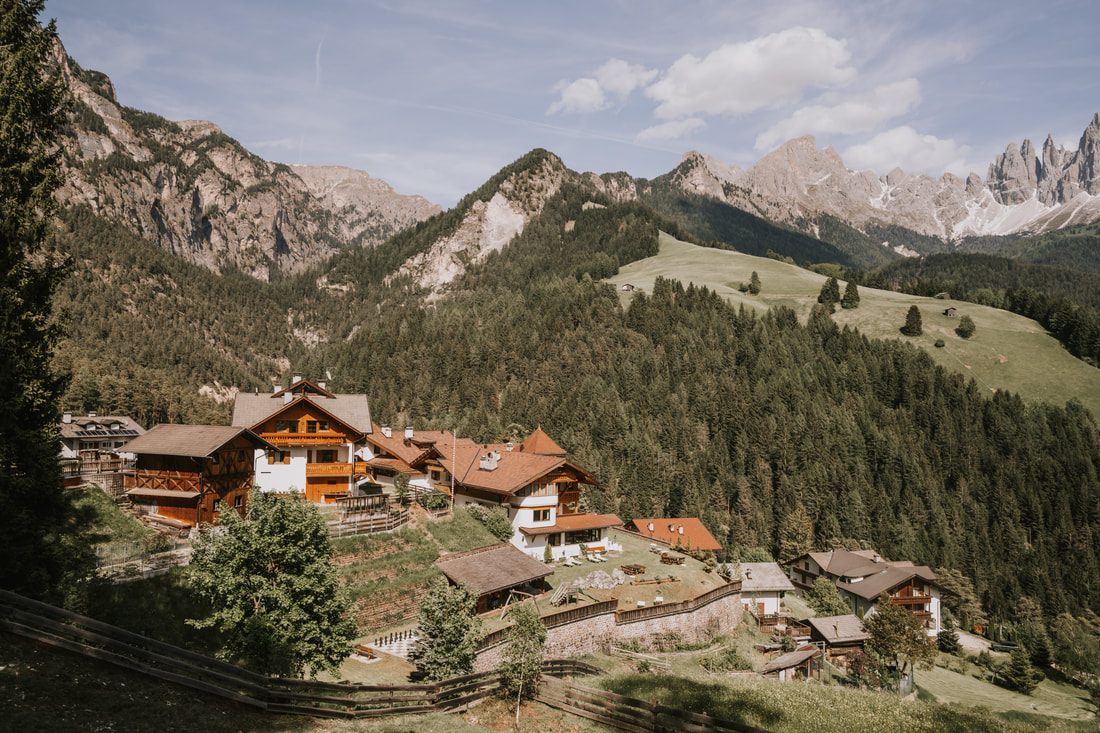 Dolomites landscape captured on a road trip through northern Italy