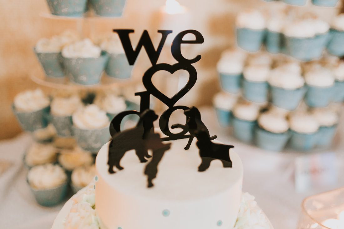 Detail shot of the wedding rings during Fritz and Christopher's ceremony.