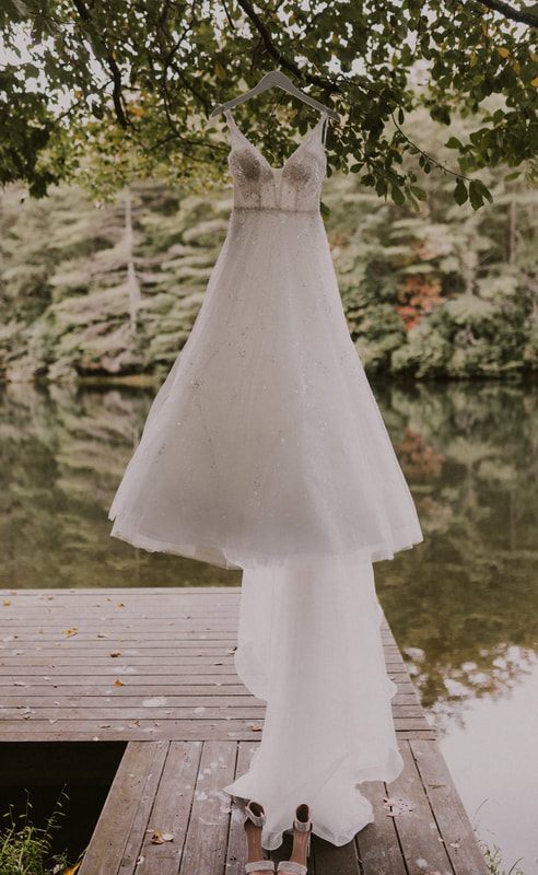 Cassandra and Charlie share their first kiss as a married couple in the mountains.