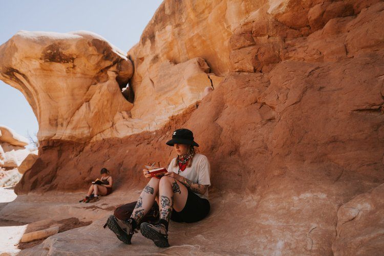 Yonder Escalante campground in the Utah desert