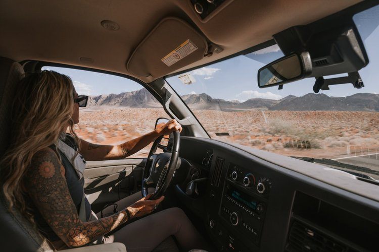Sketching in the Utah desert
