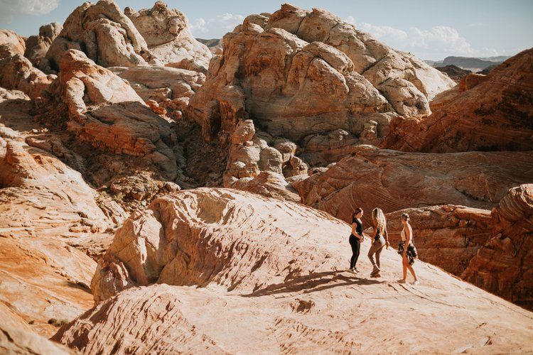 Group of women on the Bryce Canyon women's retreat