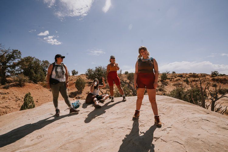 Sketching in the Utah desert