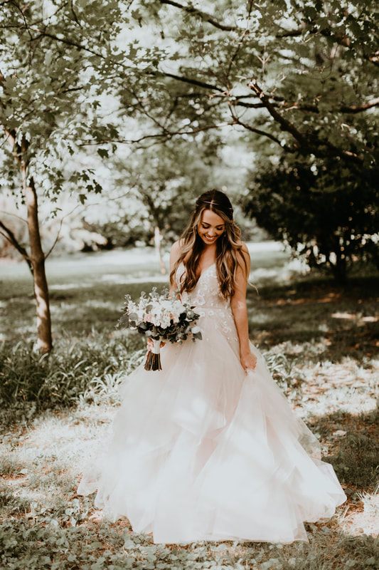 Guests seated for the outdoor wedding ceremony in Nashville