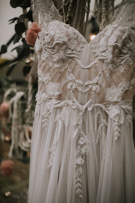 Detail shot of moody florals and decor at That PNW Cabin elopement.