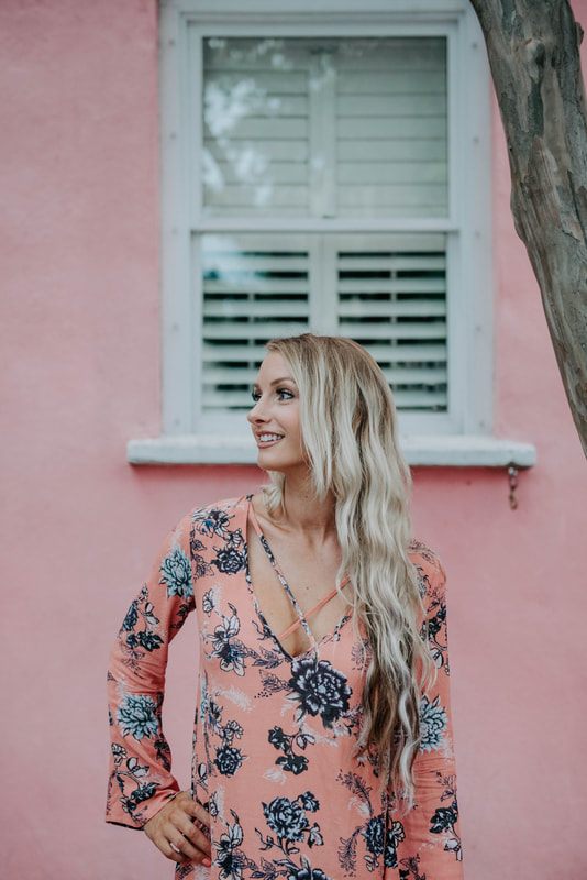 Fashion portrait shot for Free People social media