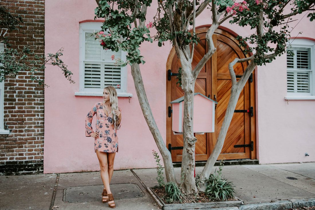 Full-length fashion photo styled with Free People pieces