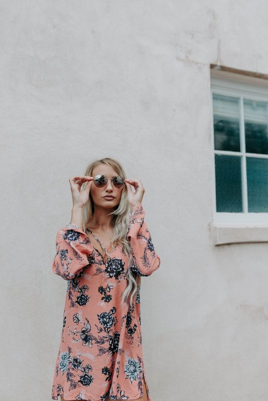 Editorial fashion image shot for Free People social platforms