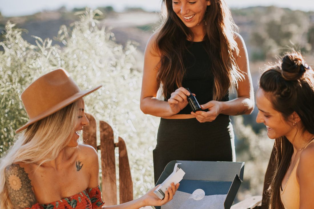 Creation Skin Sanctuary product grouping styled for an all-natural skincare campaign.