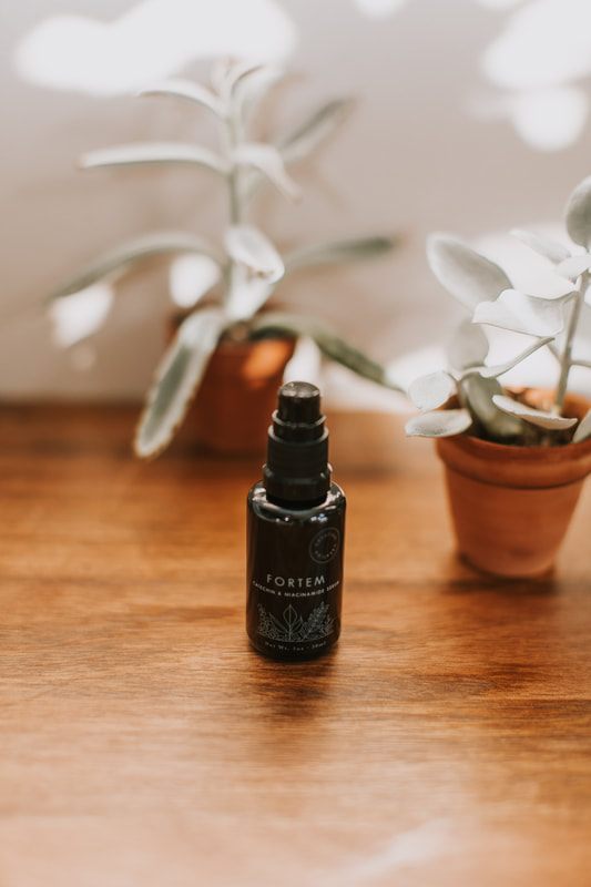 Texture detail of a botanical skincare formula for brand photography.
