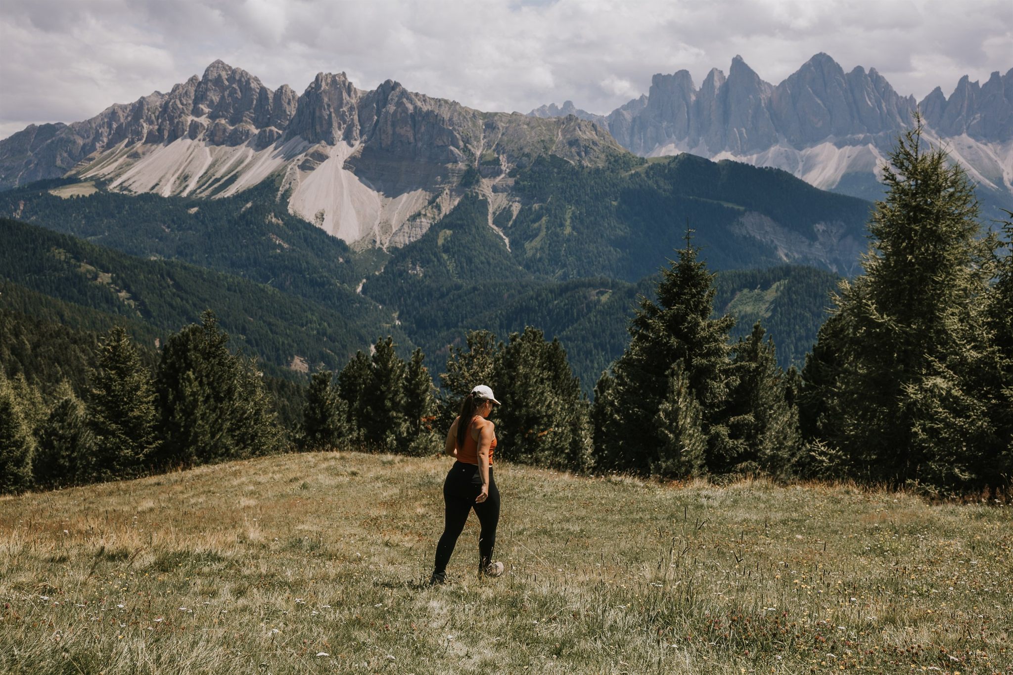 Group of women on the Dolomites women's retreat