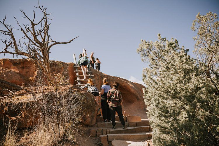 Desert road trip through New Mexico