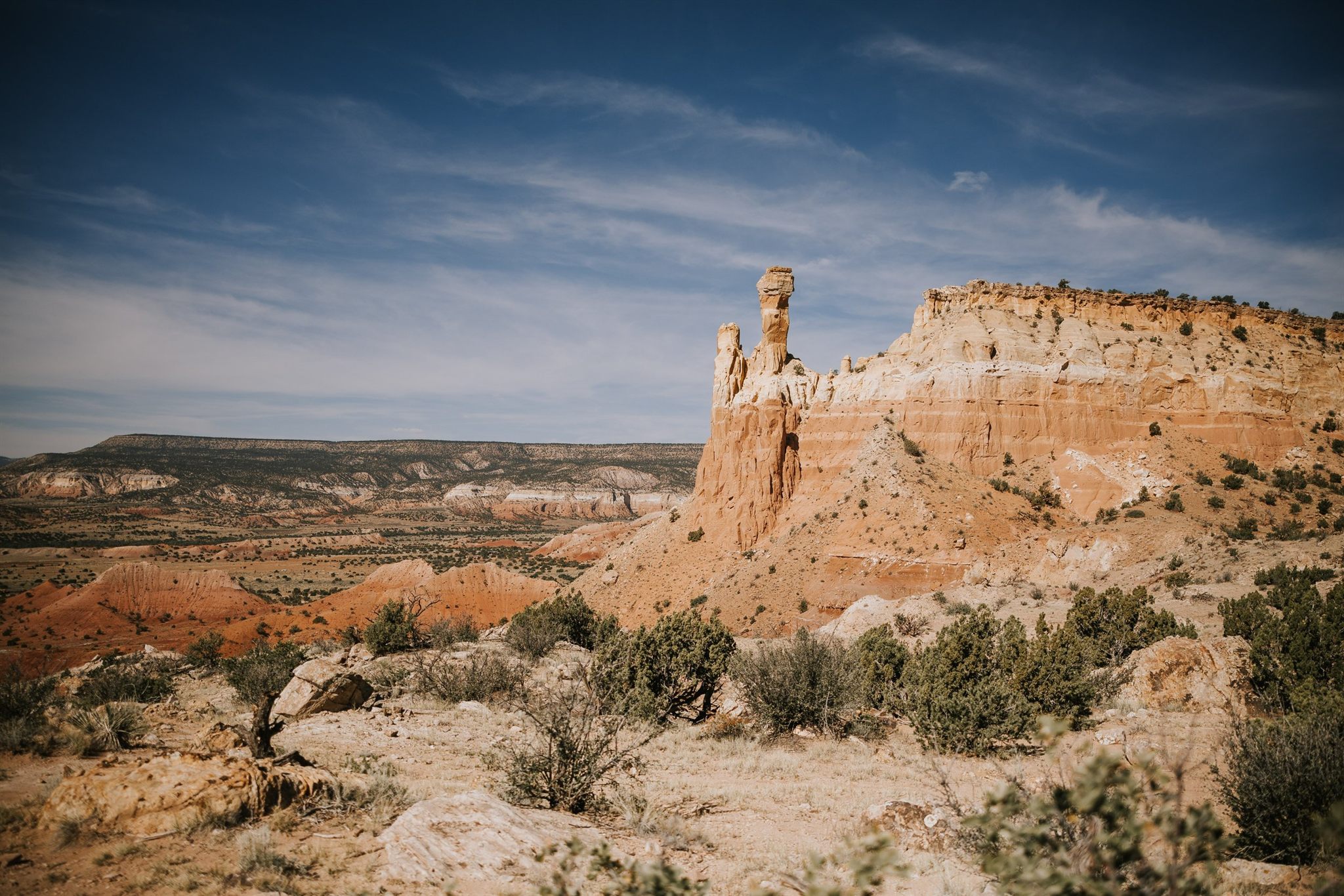 Georgia O'Keeffe country in northern New Mexico