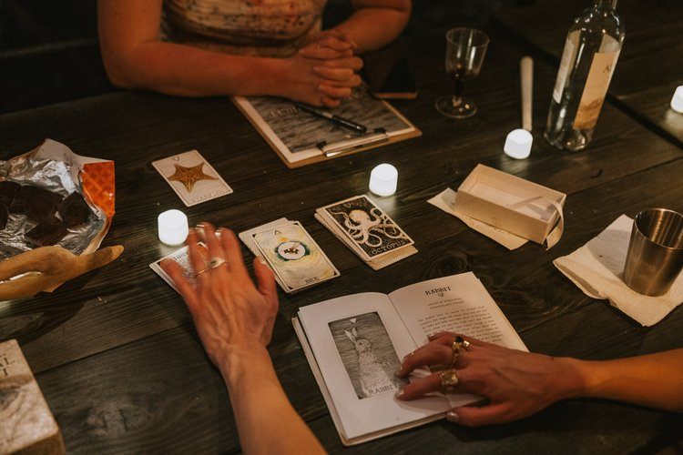 Women's circle gathering during the Ember and Solis retreat in Vieques