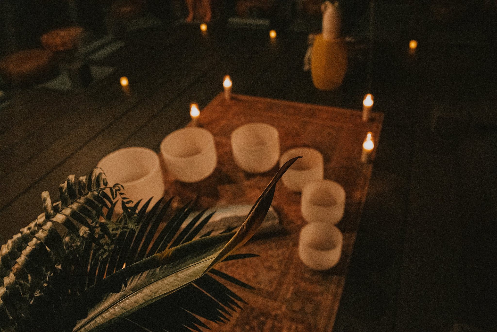 Janzu water therapy in the warm Caribbean ocean at the Vieques retreat