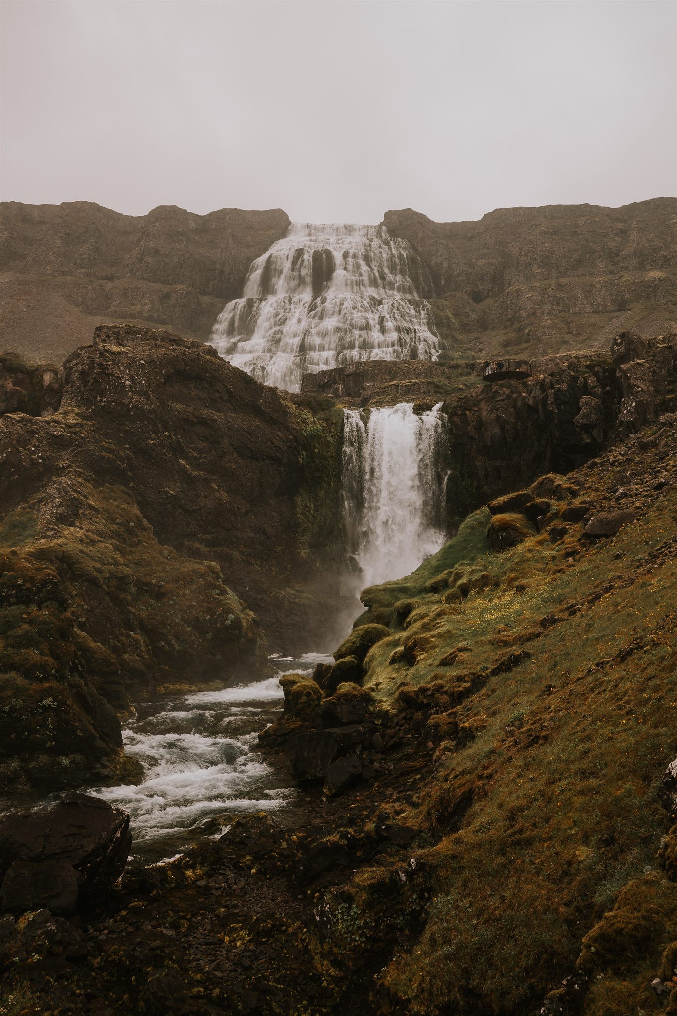 Women gathered outdoors on the Iceland summer retreat